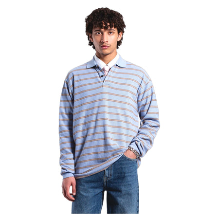 DRDENIM polo dr.denim reno polo - zen blue stripe da uomo