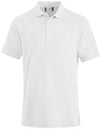 Polo Lincoln Oversize Bianco Polo Uomo Taglio Americano