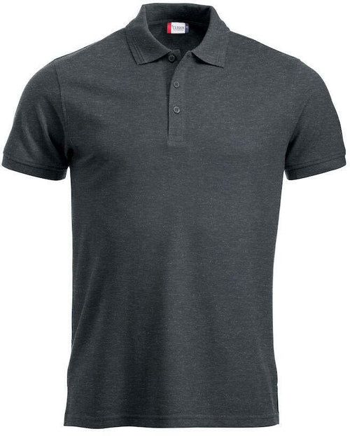 Polo Manhattan Antracite Melange Polo Uomo Misto Cotone