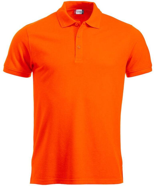 Polo Manhattan Arancio Fluo Polo Uomo Misto Cotone