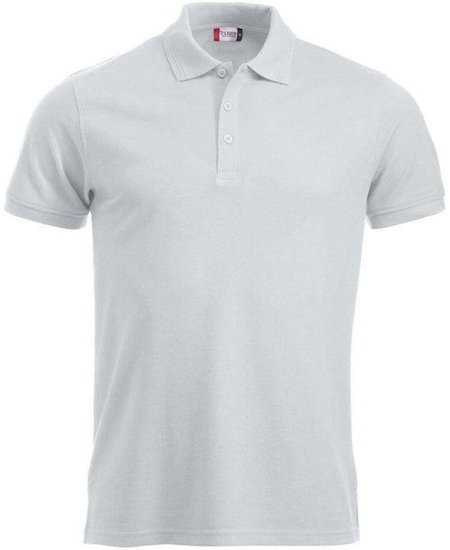 Polo Manhattan Bianco Polo Uomo Misto Cotone Taglie Forti