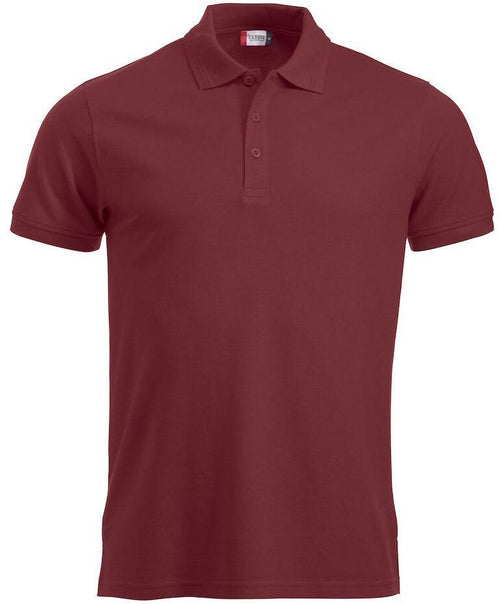 Polo Manhattan Bordeaux Polo Uomo Misto Cotone