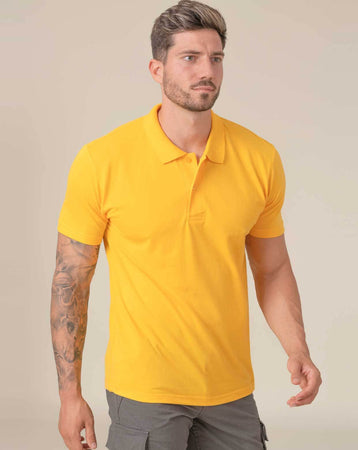 Polo mezza manica uomo 100% cotone calibrato – PORA210