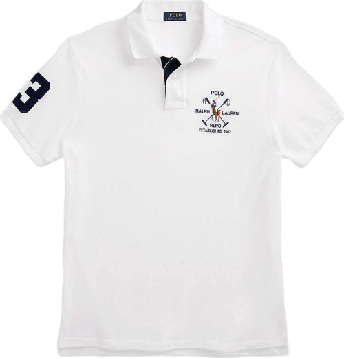Polo Polo Ralph Lauren Uomo Logo Ricamato Cotone Maniche Corte Moda/Uomo/Abbigliamento/T-shirt polo e camicie/T-shirt Euforia - Bronte, Commerciovirtuoso.it
