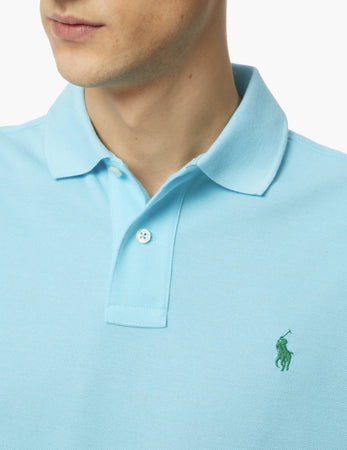 Polo Ralph Lauren Custom Fit Uomo Polo Mezze Maniche Corte Con Colletto 100% Cotone Pony Ricamato Maglia Uomo Estiva Moda/Uomo/Abbigliamento/Abbigliamento sportivo/Camicie e T-shirt sportive/Polo Euforia - Bronte, Commerciovirtuoso.it