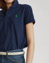 Polo Ralph Lauren Donna a Maniche Corte Con Costine T-Shirt Polo Con Logo Bottoni E Spacchi Laterali Moda/Donna/Abbigliamento/T-shirt top e bluse/Polo Euforia - Bronte, Commerciovirtuoso.it