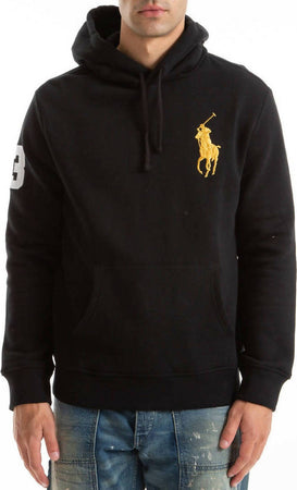 Polo-Ralph-Lauren-Felpa-Con-Cappuccio-Uomo-Big-Pony-Ricamato