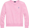 Polo-Ralph-Lauren-Felpa-Donna-Fleece-Pullover-Girocollo-Pony-Cavallino-Ricamato