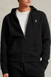 Polo-Ralph-Lauren-Felpa-Uomo-Cappuccio-Zip-Logo-Pony-Ricamato