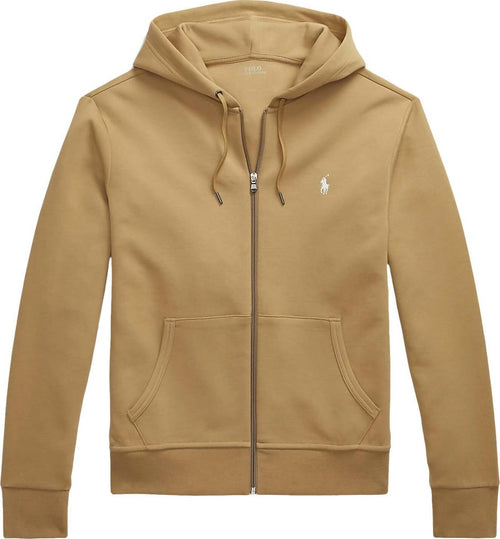 Polo-Ralph-Lauren-Felpa-Uomo-Cappuccio-Zip-Logo-Pony-Ricamato