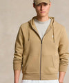 Polo-Ralph-Lauren-Felpa-Uomo-Cappuccio-Zip-Logo-Pony-Ricamato