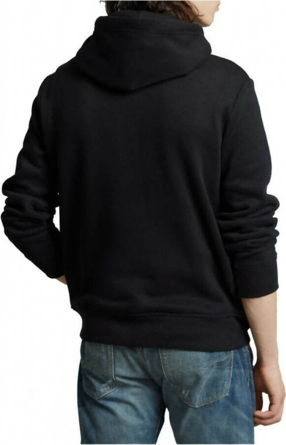 Polo Ralph Lauren Big & Tall DOUBLE-KNIT FULL-ZIP HOODIE - Felpa con cappuccio - black/nero Polo Ralph Lauren Big & Tall DOUBLE-KNIT FULL-ZIP HOODIE - Felpa con cappuccio - black/nero