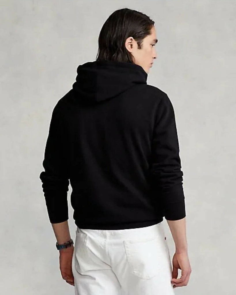 Polo Ralph Lauren Felpa Uomo Nera Con Cappuccio Nera Lunar New
