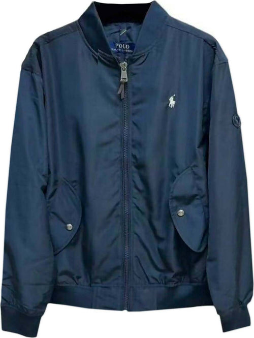 Polo-Ralph-Lauren-Giacca-Leggera-Uomo-Impermeabile-Bomber-Uomo-Pony-Ricamato-Tasche-E-Zip