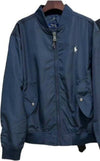 Polo-Ralph-Lauren-Giacca-Leggera-Uomo-Impermeabile-Bomber-Uomo-Pony-Ricamato-Tasche-E-Zip
