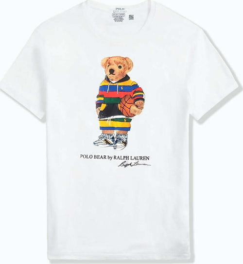Polo Ralph Lauren T-shirt Uomo Basket Bear Maglia Girocollo Mezze Maniche Orso Moda/Uomo/Abbigliamento/T-shirt polo e camicie/T-shirt Euforia - Bronte, Commerciovirtuoso.it