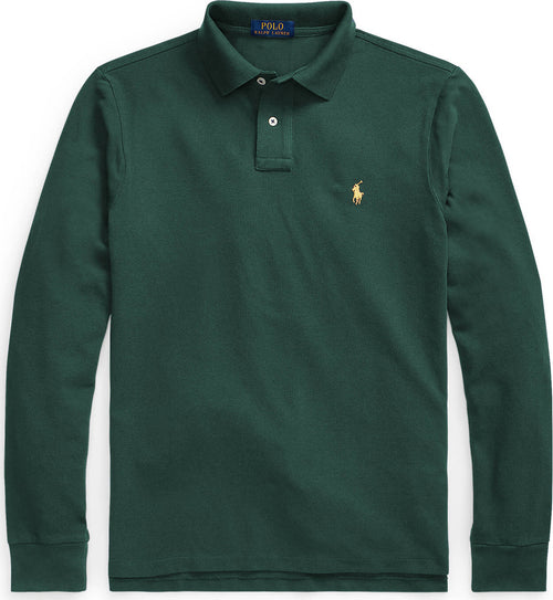 Polo Ralph Lauren Uomo Maglia a Maniche Lunghe con Colletto Custom Slim Fit Moda/Uomo/Abbigliamento/Abbigliamento sportivo/Camicie e T-shirt sportive/Polo Euforia - Bronte, Commerciovirtuoso.it