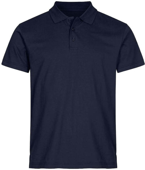 Polo Single Jersey Blu Polo Cotone Manica Corta