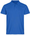 Polo Single Jersey Royal Azzurro Polo Cotone Manica Corta
