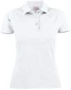 Polo Surf Lady Bianco Polo Donna Cotone Manica Corta