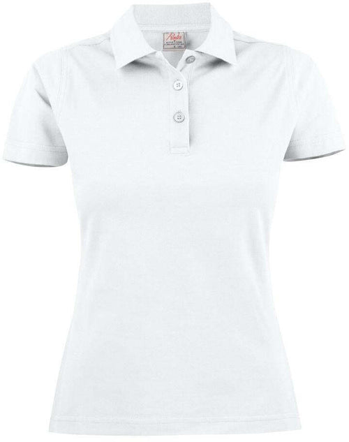 Polo Surf Lady Bianco Polo Donna Cotone Manica Corta