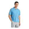 UNIVERSAL WORKS polo universal works vacation polo - summer blue da uomo