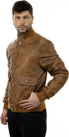 Polo-Uomo---Bomber-Cuoio-in-vera-pelle