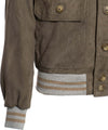 Polo-Uomo---Bomber-Fango-in-vera-pelle-camoscio-SE