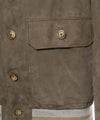 Polo-Uomo---Bomber-Fango-in-vera-pelle-camoscio-SE