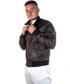 Polo-Uomo---Bomber-Testa-di-Moro-in-vera-pelle