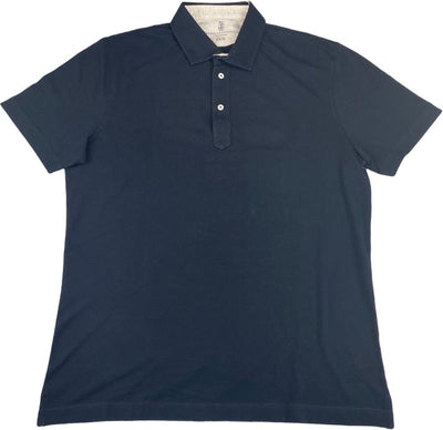 Polo Uomo Brunello Cucinelli - Colore Blu notte - slim fit