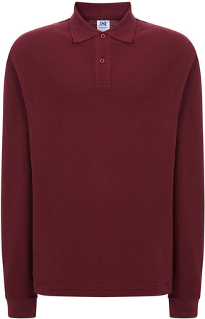 Polo uomo manica lunga regular man 100% cotone - PORA210LS