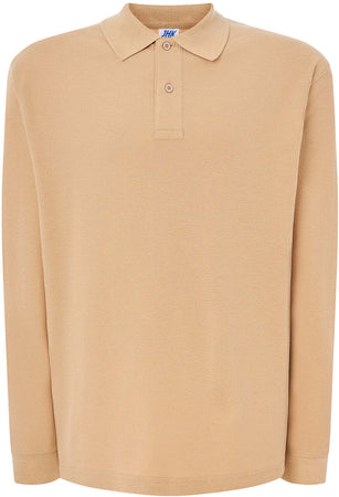 Polo uomo manica lunga regular man 100% cotone - PORA210LS