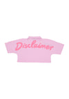DISCLAIMER Polo Corta Donna W Polo Logo Pink/fuchsia da donna
