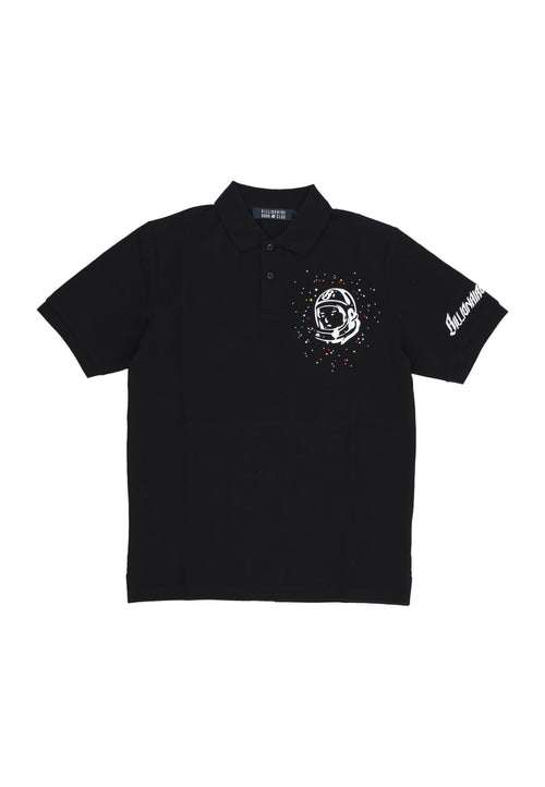 BILLIONAIRE BOYS CLUB Polo Manica Corta Uomo Embellished Astro Piquet Polo Black da uomo