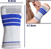 Polsiera Fascia Elastica Supporto Per Polso Destro Anallergico Protezione Blu Salute e cura della persona/Prodotti e apparecchiature mediche/Supporti imbracature e sollevatori/Sostegni per braccio mano dito/Supporti per mano e polso Trade Shop italia - Napoli, Commerciovirtuoso.it