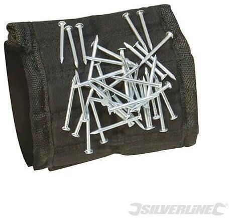 Polsino magnetico in nylon di grande utilità silverline per qualsiasi dimensione di polso