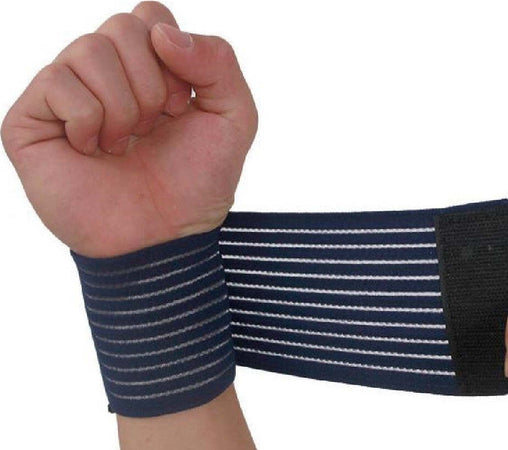 Polso Benda Polsiera Fasciatura Di Supporto Polsino Elastico Accessori Blu Sport e Tempo Libero > Attrezzi e Abbigliamento Sportivo > Guanti e Fasce Trade Shop italia - Napoli, Commerciovirtuoso.it