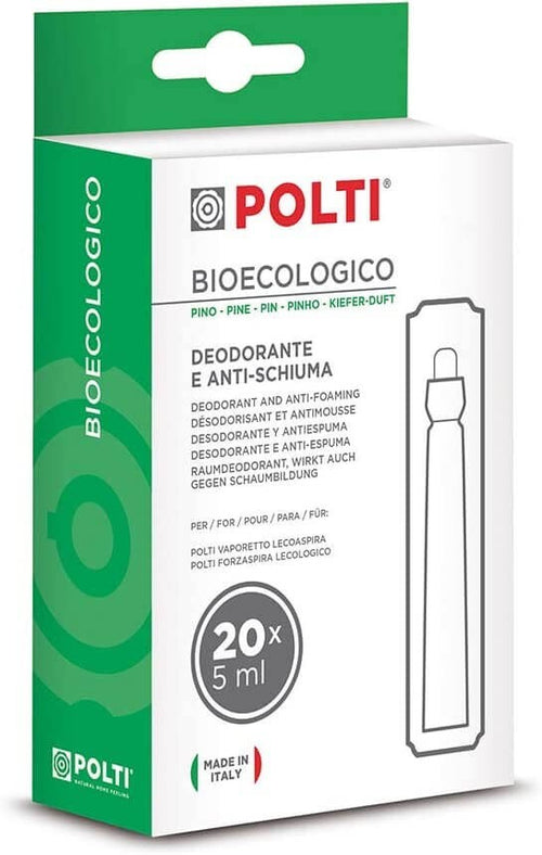 Polti Bioecologico PAEU0086, antischiuma e deodorante al pino per Polti Lecologico e Lecoaspira