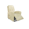 Poltrona alzapersona Katia tessuto beige 1 motore