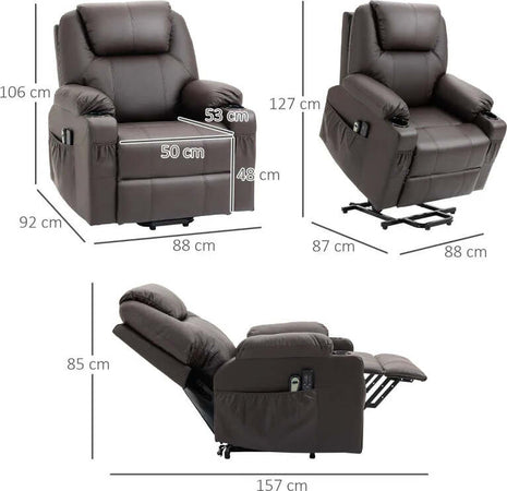 Poltrona-Alzapersona-Reclinabile-fino-a-135°-con-Portabicchieri,-Telecomando-e-Poggiapiedi-88x92x106-cm,-Marrone-GH4713-096BNGH4