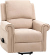 Poltrona-Alzapersona-Reclinabile-fino-a-135°-con-Telecomando,-Poggiapiedi-e-Seduta-Imbottita,-88x92x106-cm,-Marrone-Chiaro-KJ4713-098KJ4