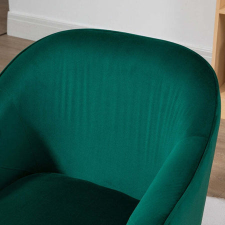 Poltrona-da-Camera-da-Letto-in-Tessuto-Effetto-Velluto-con-Gambe-in-Acciaio,-62x69x75-cm,-Verde-poltroncina-sedia-salotto-soggiorno-ufficio-studio-F839-656V00GNA
