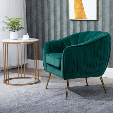 Poltrona-da-Salotto-Imbottita-con-Braccioli-e-Schienale-,-Design-Moderno-,-Gambe-in-Metallo-(71x72x73-cm)-Verde-poltroncina-camera-ufficio-studio-F833-725GNA
