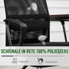 Poltrona-da-Ufficio-Ergonomica,-Altezza-Regolabile,-Reclinabile,-Poggiapiedi-Estraibile,-Supporto-Lombare,-Nero-GH4921-316GH4