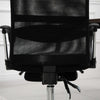 Poltrona-da-Ufficio-Ergonomica,-Altezza-Regolabile,-Reclinabile,-Poggiapiedi-Estraibile,-Supporto-Lombare,-Nero-GH4921-316GH4