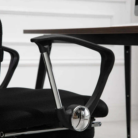 Poltrona-da-Ufficio-Ergonomica,-Altezza-Regolabile,-Reclinabile,-Poggiapiedi-Estraibile,-Supporto-Lombare,-Nero-GH4921-316GH4