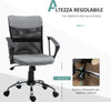Poltrona-da-Ufficio-in-Tessuto-Grigio,-Sedia-Girevole-ed-Ergonomica-per-Scrivania,-60-x-66-x-91-101cm-RF9921-379GYRF9