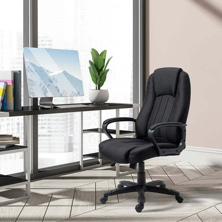Poltrona-da-Ufficio-Massaggiante-ad-Altezza-Regolabile,-60x74x106-116cm,-Nera-UJ3921-593BKUJ3