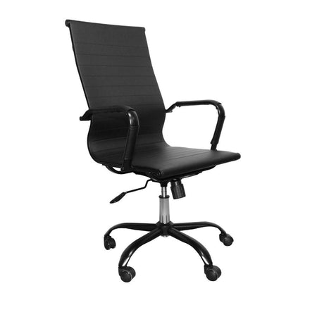 Poltrona da ufficio NuviaH con schienale altro colore nero